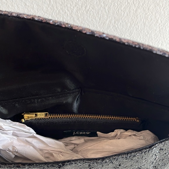 Sequence J Crew Evening Bag with Long Chain Strap - Picture 2 of 5